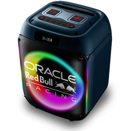 Bluetooth párty reproduktor, RGB světla, 40W, modrý
