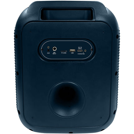 Bluetooth párty reproduktor, RGB světla, 40W, modrý