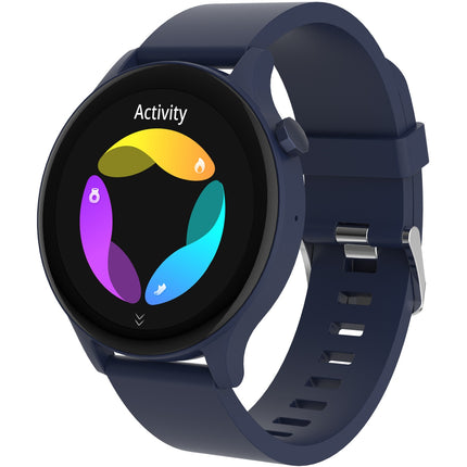 Chytré hodinky Bluetooth modré