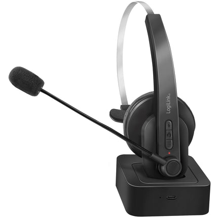 Bluetooth headset Mono včetně nabíjecího stojánku