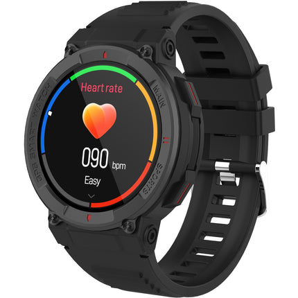 Chytré hodinky Bluetooth s GPS černé