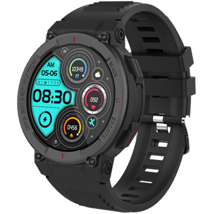 Chytré hodinky Bluetooth s GPS černé