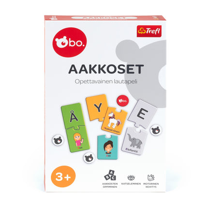 Bo. Educational Board Game "Alphabet" (In Finnish Lang.)