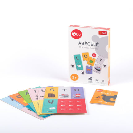 Bo. naučná desková hra "Abeceda" (v litevštině)