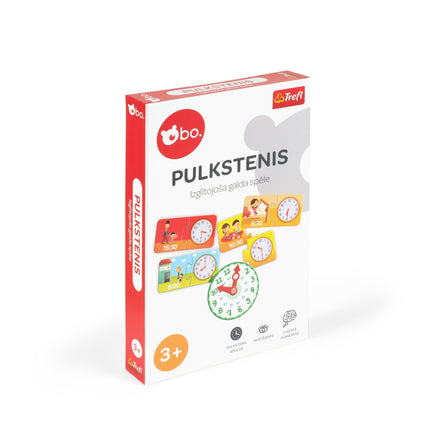 Bo. naučná desková hra "Hodiny" (v lotyštině)