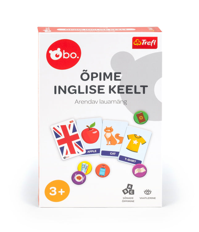 Bo. Educational Board Game "English Is Fun" (In Estonian Lang.)