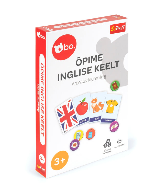 Bo. Educational Board Game "English Is Fun" (In Estonian Lang.)