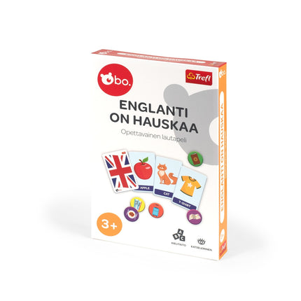 Bo. naučná desková hra "Angličtina je zábava" (ve finštině)
