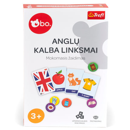 Bo. naučná desková hra "Angličtina je zábava" (v litevštině)
