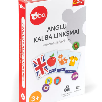 Bo. naučná desková hra "Angličtina je zábava" (v litevštině)