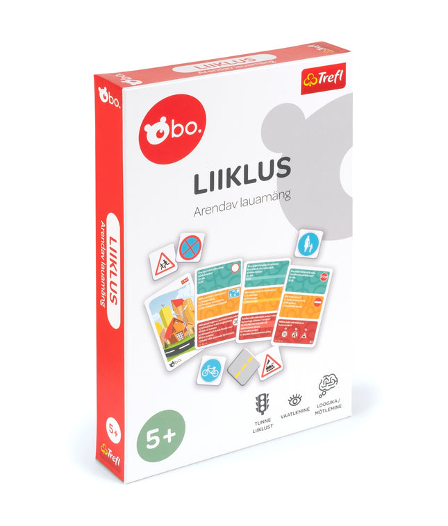 Bo. Educational Board Game "Road Traffic" (In Estonian Lang.)