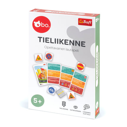 Bo. Lernbrettspiel "Straßenverkehr" (in finnischer Sprache)