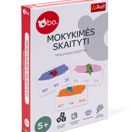 Bo. naučná desková hra "Slabiky" (v litevštině)
