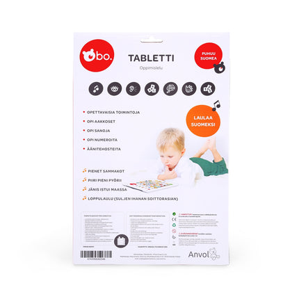 Bo. naučný tablet (ve finštině)