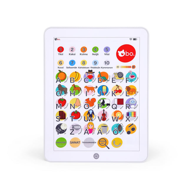 Bo. naučný tablet (ve finštině)