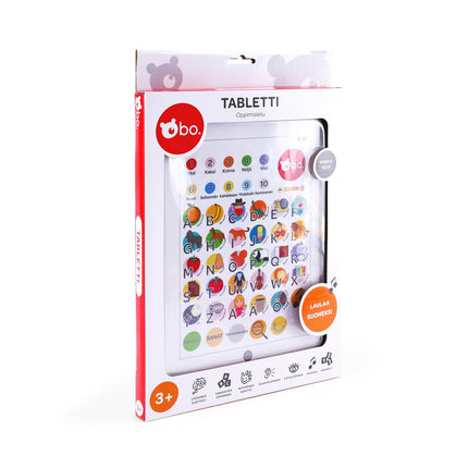 Bo. naučný tablet (ve finštině)