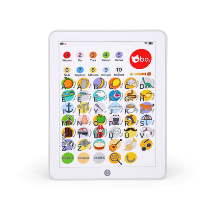 Bo. naučný tablet (v litevštině)