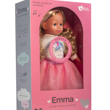 Bo. interaktivní panenka "Emma" (mluví finsky), 40 cm