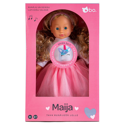 Bo. interaktivní panenka "Maija" (mluví lotyšsky), 40 cm