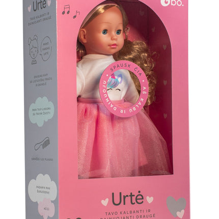 Bo. interaktivní panenka "Urte" (mluví litevsky), 40 cm