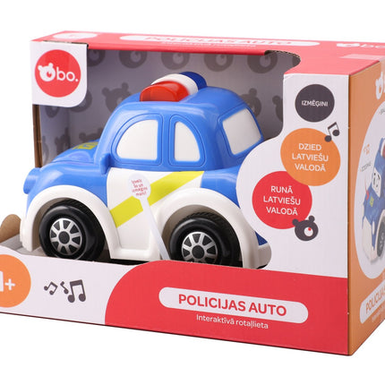 Bo. interaktivní policejní auto (v lotyštině)