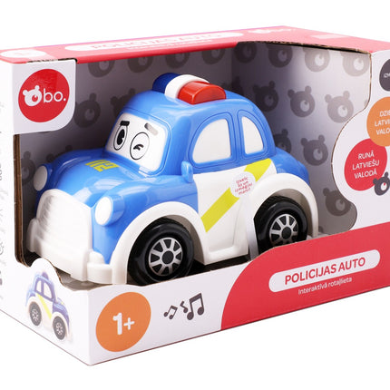 Bo. interaktivní policejní auto (v lotyštině)