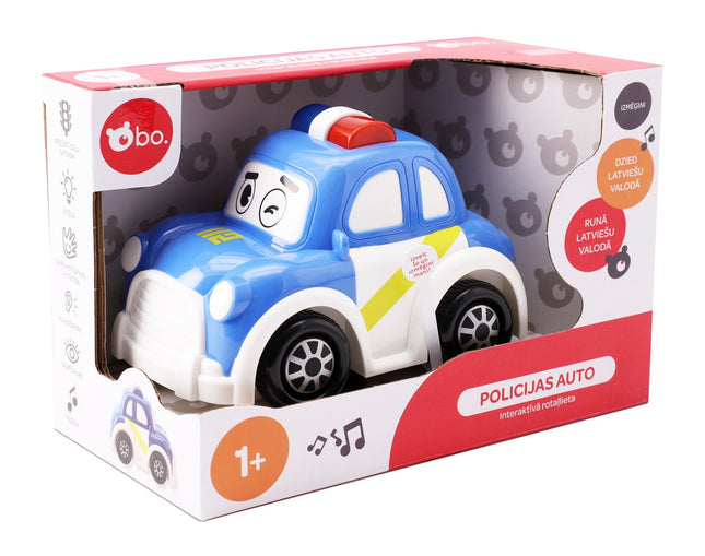 Bo. interaktivní policejní auto (v lotyštině)