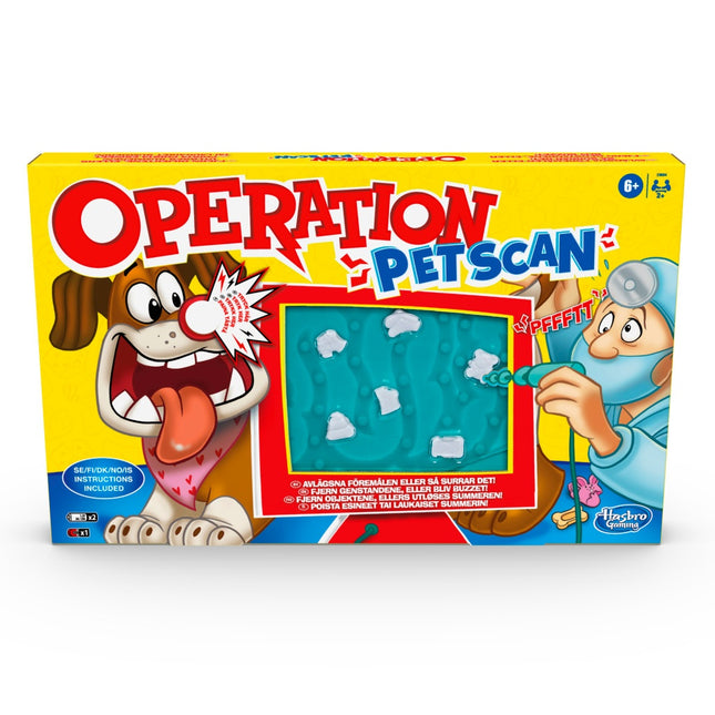 Board Game for Pet Scanning in Finnish and Swedish Languages