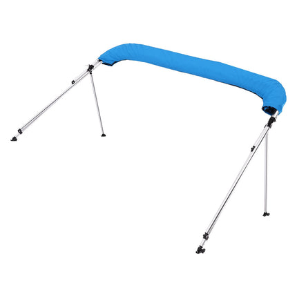 Boat Bimini Top 3-Bow, 72 in, 85-90 in, Aluminum Frame
