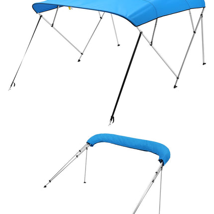 Boat Bimini Top 4 Bow, 600D Polyester, 96 x 85-90 in