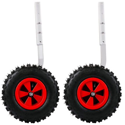 Boat Launching Wheels, 12 In, 500 Lb, Aluminum