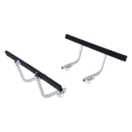 Boat Trailer Guides, Adjustable Height, 2-Pack Steel Pads