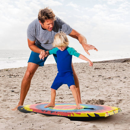 Bodyboard, 33–41 Inch EPS Core, XPE Deck, Wrist Leash