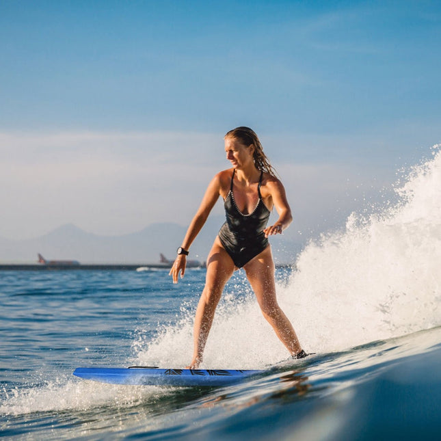 Bodyboard lehká plavecká deska na pláž pro děti i dospělé 106cm modrá
