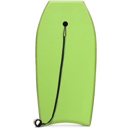 Bodyboard lehká plavecká deska s jádrem EPS a povrchem XPE na pláž pro děti i dospělé 106cm zelená
