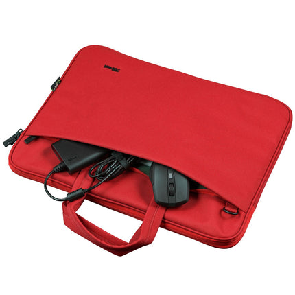 Bologna taška na notebook 16" ekologická červená