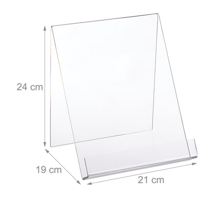 Book stand acrylic