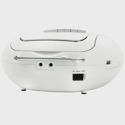 Boombox CD/MP3 přehrávač s rádiem DAB+/FM, USB, kazeta