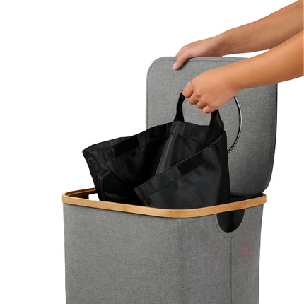 Sběrač lahví s víkem, objem 100L, vyjímatelný vak