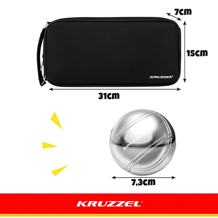 Koule pétanque 8 koulí + obal KRUZZEL 22915