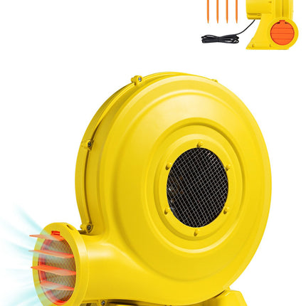 Bounce House Inflatable Blower, 870–950W 2-Speed, Yellow