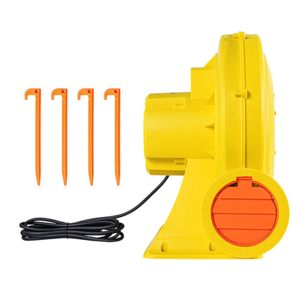 Bounce House Inflatable Blower, 870–950W 2-Speed, Yellow
