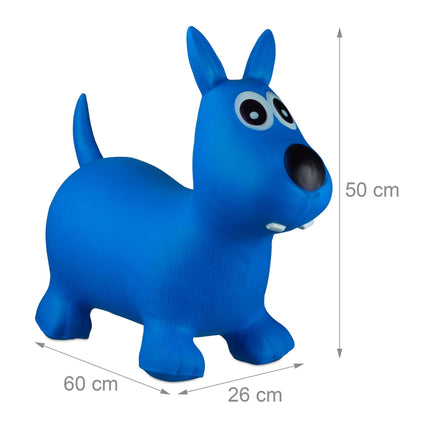 Bouncing animal dog