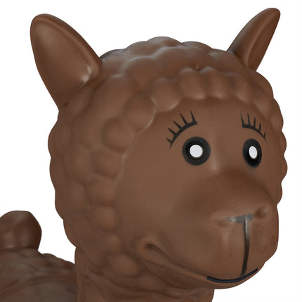 Skákací zvířátko lama hnědá