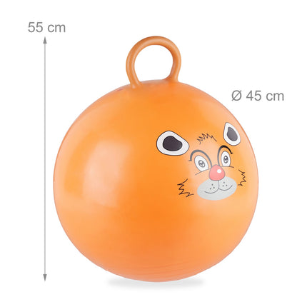 Skákací míč pro děti s motivy zvířat