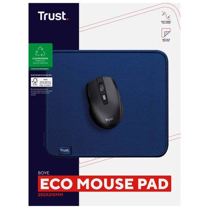 Boye podložka pod myš ze 100% recyklovaného materiálu Eco modrá