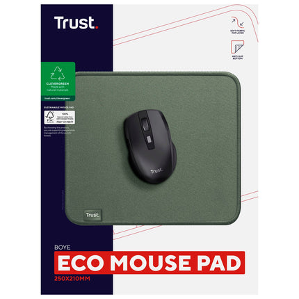 Boye podložka pod myš ze 100% recyklovaného materiálu Eco zelená