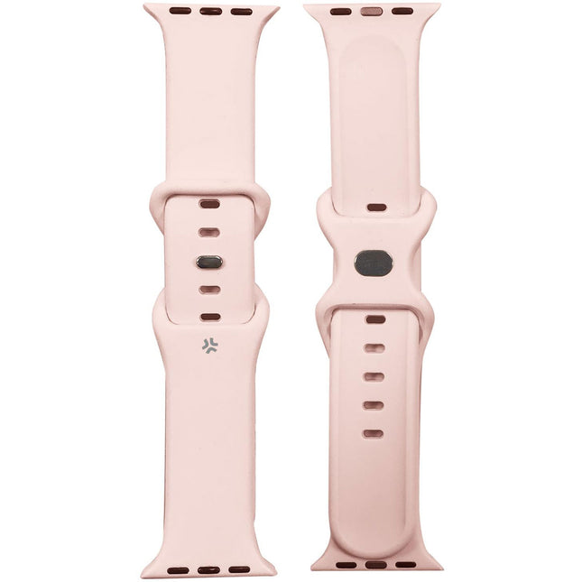 Řemínek pro Apple Watch 38/40/41mm silikonový růžový