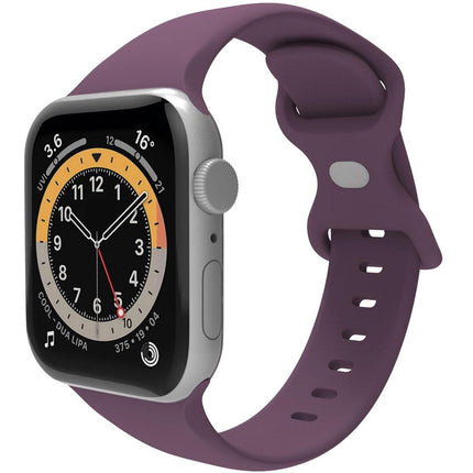 Řemínek pro Apple Watch 38/40/41mm silikonový fialový