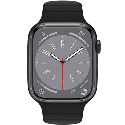Bracelet for Apple Watch 42/44/45mm Magnetic Black/Orange